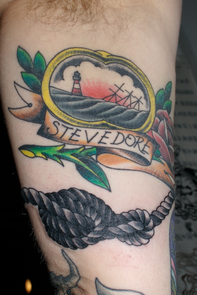 ian bell tattoo. good friend Ian Flower did