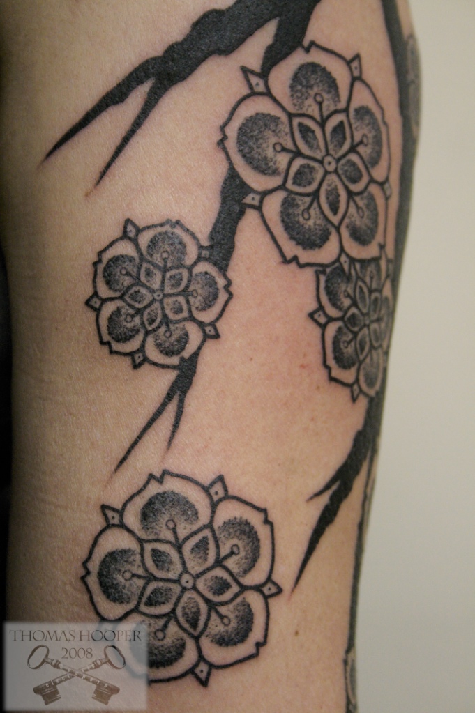 cherry blossom tattoo meaning. cherry blossom tattoo